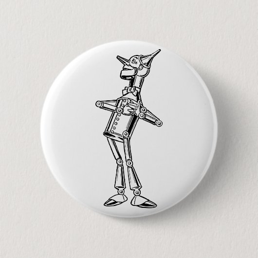 Badge Rond 5 Cm Tinman dans l'amour (Devant)