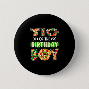 Badge Rond 5 Cm Tio du garçon garçon d'anniversaire amateur de piz