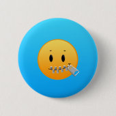 Badge Rond 5 Cm Tirette Emoji (Devant)