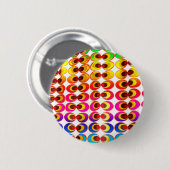 Badge Rond 5 Cm Tissu psychédélique (Devant & derrière)