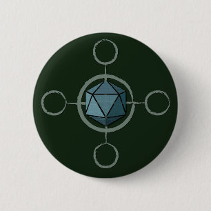 Badge Rond 5 Cm TLR Logo Button