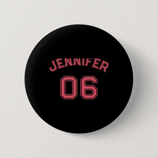 Badge Rond 5 Cm Toddler Girl Nk Name Jersey Number Srts Cotton Tod (Devant)