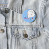 Badge Rond 5 Cm TofuRocksbluebackground.ai (En situation)
