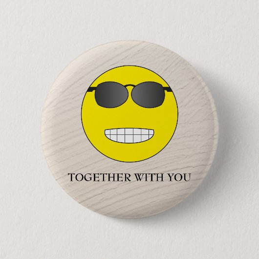 Badge Rond 5 Cm Together (Devant)