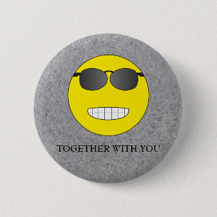 Badge Rond 5 Cm Together