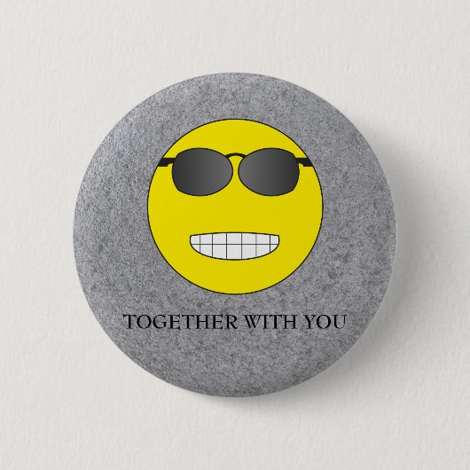 Badge Rond 5 Cm Together (Devant)