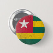 Badge Rond 5 Cm Togo (Devant & derrière)