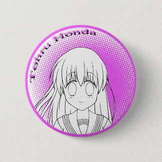 Badge Rond 5 Cm Tohru Honda me colorent bouton