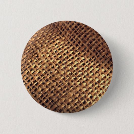 Badge Rond 5 Cm Toile de jute (Devant)