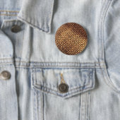 Badge Rond 5 Cm Toile de jute (En situation)