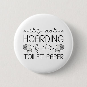 Badge Rond 5 Cm Toilettes Papier