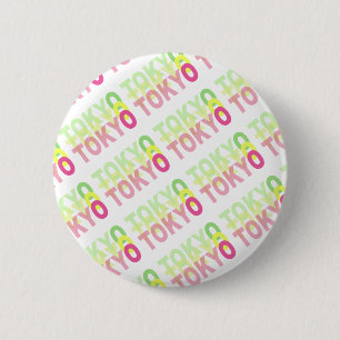 Badge Rond 5 Cm Tokyo
