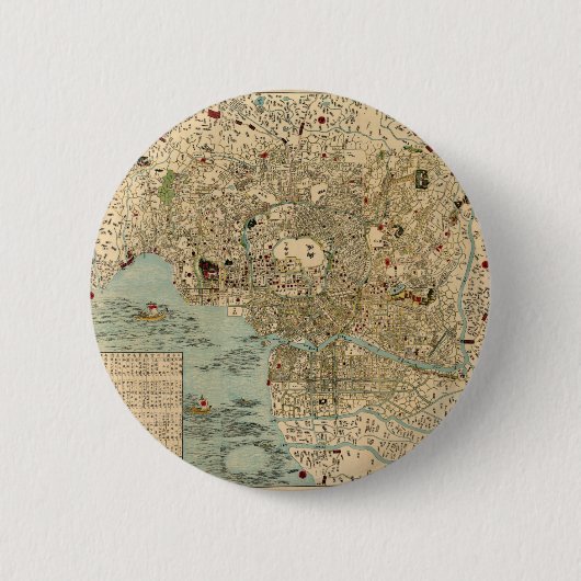 Badge Rond 5 Cm tokyo1854 (Devant)