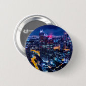 Badge Rond 5 Cm Tokyo la nuit (Devant & derrière)
