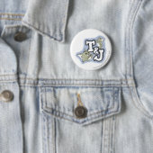 Badge Rond 5 Cm Tom and Jerry T&J Logo (En situation)