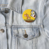 Badge Rond 5 Cm Tom Et Jerry (En situation)