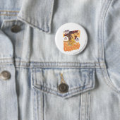 Badge Rond 5 Cm Tom et Jerry The Cats Me-Ouch (En situation)