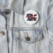 Badge Rond 5 Cm Tom et Jerry UK Overload 2 (En situation)