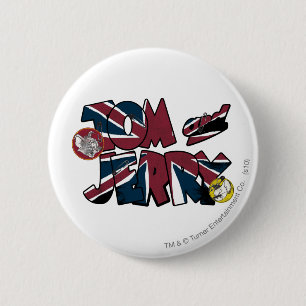 Badge Rond 5 Cm Tom et Jerry UK Overload 2