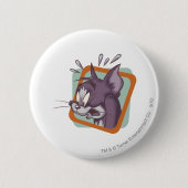 Badge Rond 5 Cm Tom Scaredy Cat (Devant)