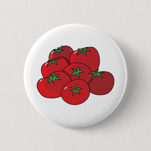Badge Rond 5 Cm Tomates (Devant)