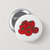 Badge Rond 5 Cm Tomates (Devant & derrière)