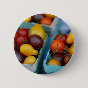 Badge Rond 5 Cm Tomates d'héritage