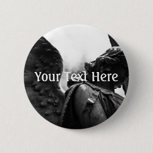 Badge Rond 5 Cm Tombé entre l'obscurité et la lumière