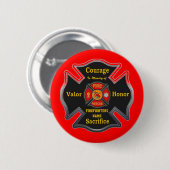BADGE ROND 5 CM TOMBÉ MAIS OUBLIÉ (Devant & derrière)