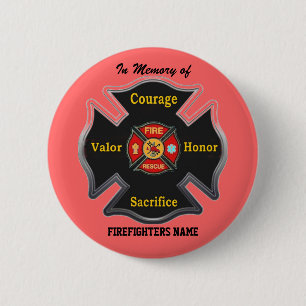 BADGE ROND 5 CM TOMBÉ MAIS PAS OUBLIÉ