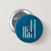 Badge Rond 5 Cm Tomorrow Needs You Suicide Prevention Awareness Me (Devant & derrière)