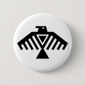 Badge Rond 5 Cm tonnerre (Devant)