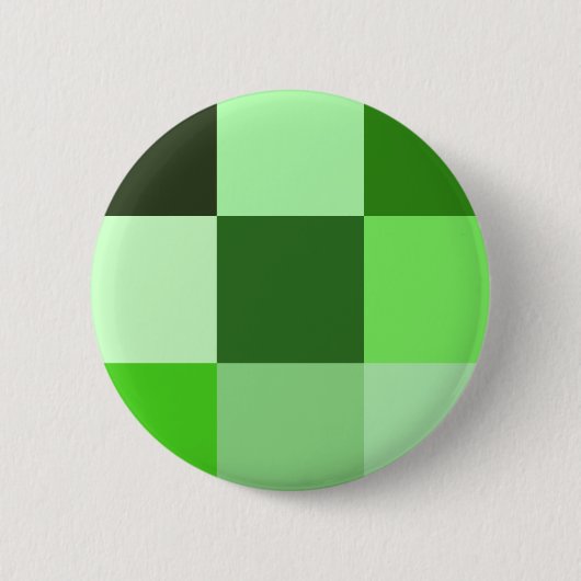 Badge Rond 5 Cm Tons verts (Devant)