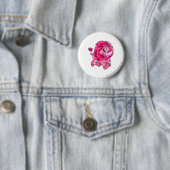 Badge Rond 5 Cm Tonu Pinnk (En situation)