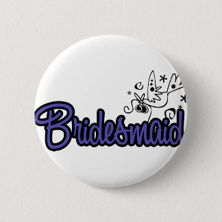 Badge Rond 5 Cm ToonDoveBridesmaidInd
