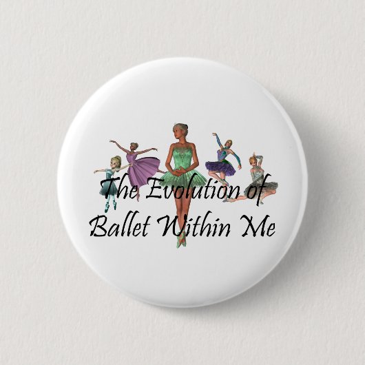 Badge Rond 5 Cm Top Ballet en moi (Devant)