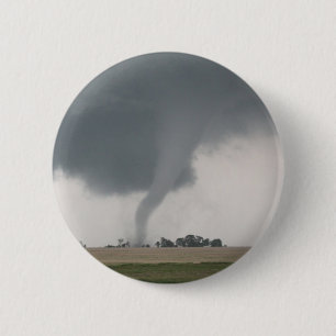 Badge Rond 5 Cm Tornade de champ