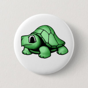 Badge Rond 5 Cm Tortue