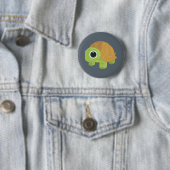 Badge Rond 5 Cm Tortue (En situation)
