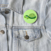 Badge Rond 5 Cm tortue (En situation)