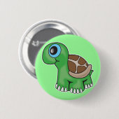 Badge Rond 5 Cm Tortue (Devant & derrière)