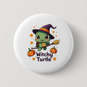 Badge Rond 5 Cm Tortue Shell (Devant)