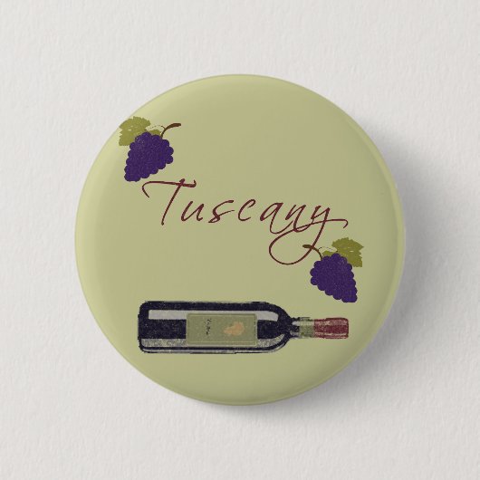 Badge Rond 5 Cm Toscane (Devant)