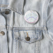 Badge Rond 5 Cm Total Solaire Eclipse 2019 Global Path (En situation)
