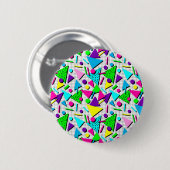 Badge Rond 5 Cm totally radical (Devant & derrière)