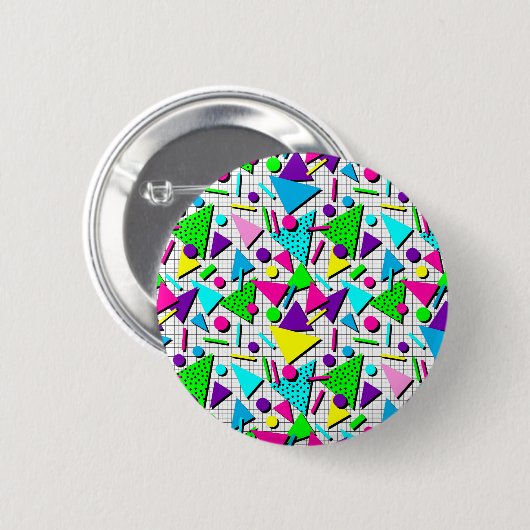 Badge Rond 5 Cm totally radical (Devant & derrière)