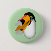 Badge Rond 5 Cm Tou-can - (Devant)
