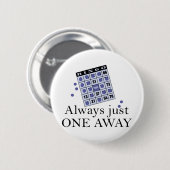 Badge Rond 5 Cm Toujours juste un parti (Devant & derrière)