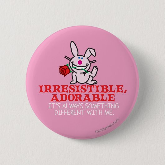 Badge Rond 5 Cm Toujours quelque chose de différent (Devant)