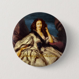 BADGE ROND 5 CM TOUJOURS VICTORIEN